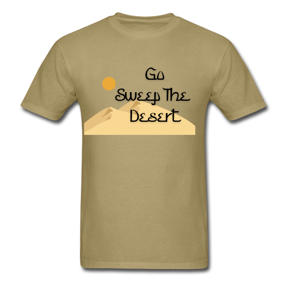 Sweep The Desert - khaki