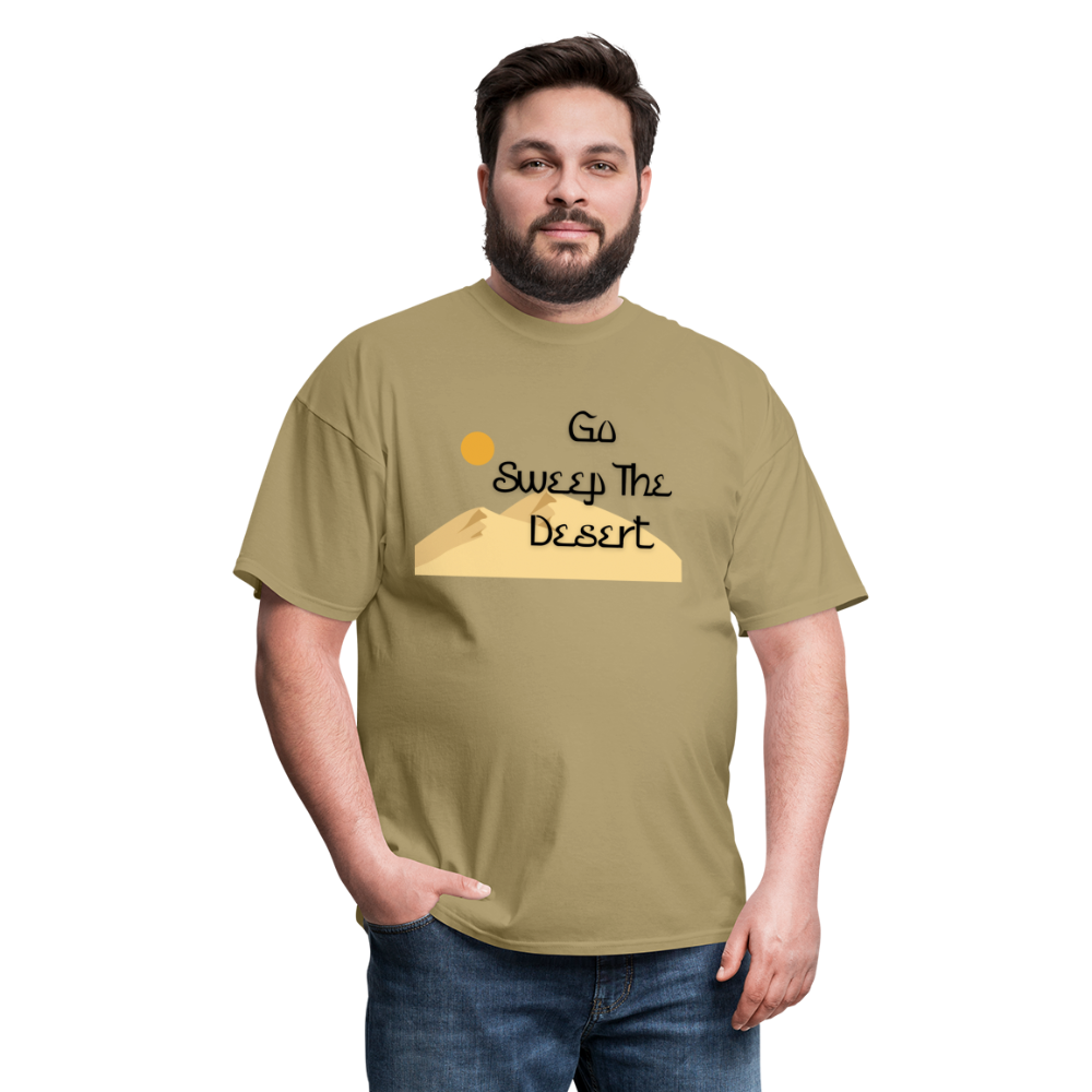 Sweep The Desert - khaki