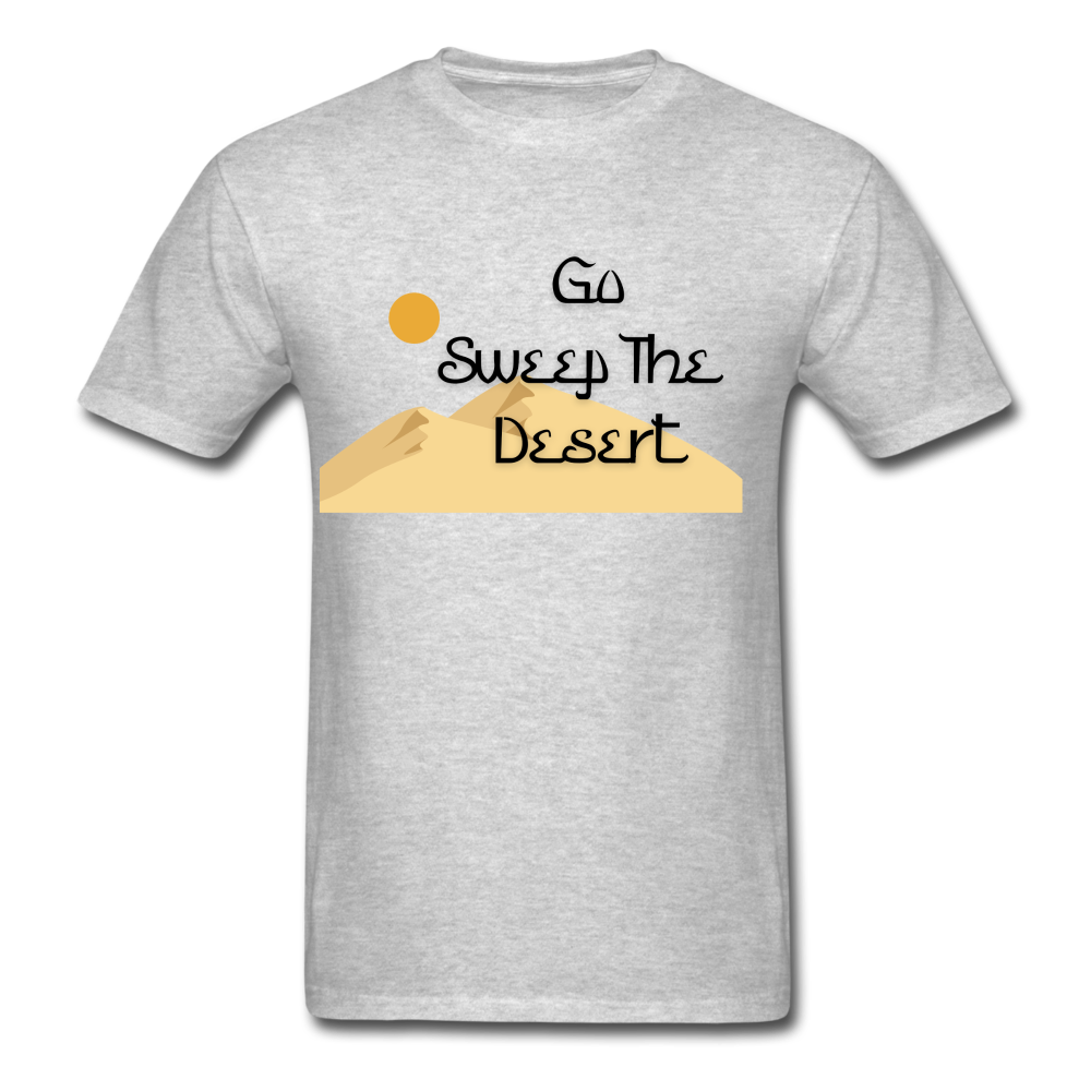 Sweep The Desert - heather gray