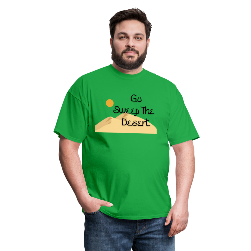 Sweep The Desert - bright green