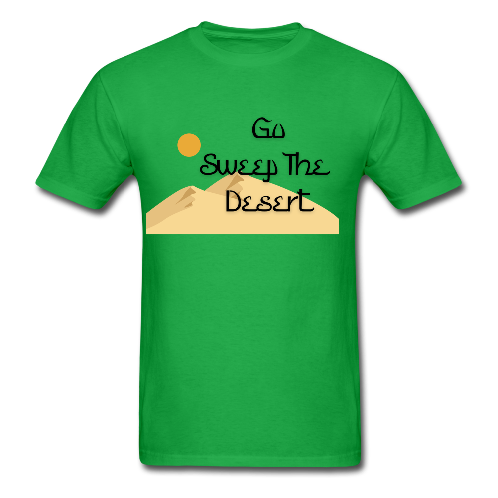 Sweep The Desert - bright green