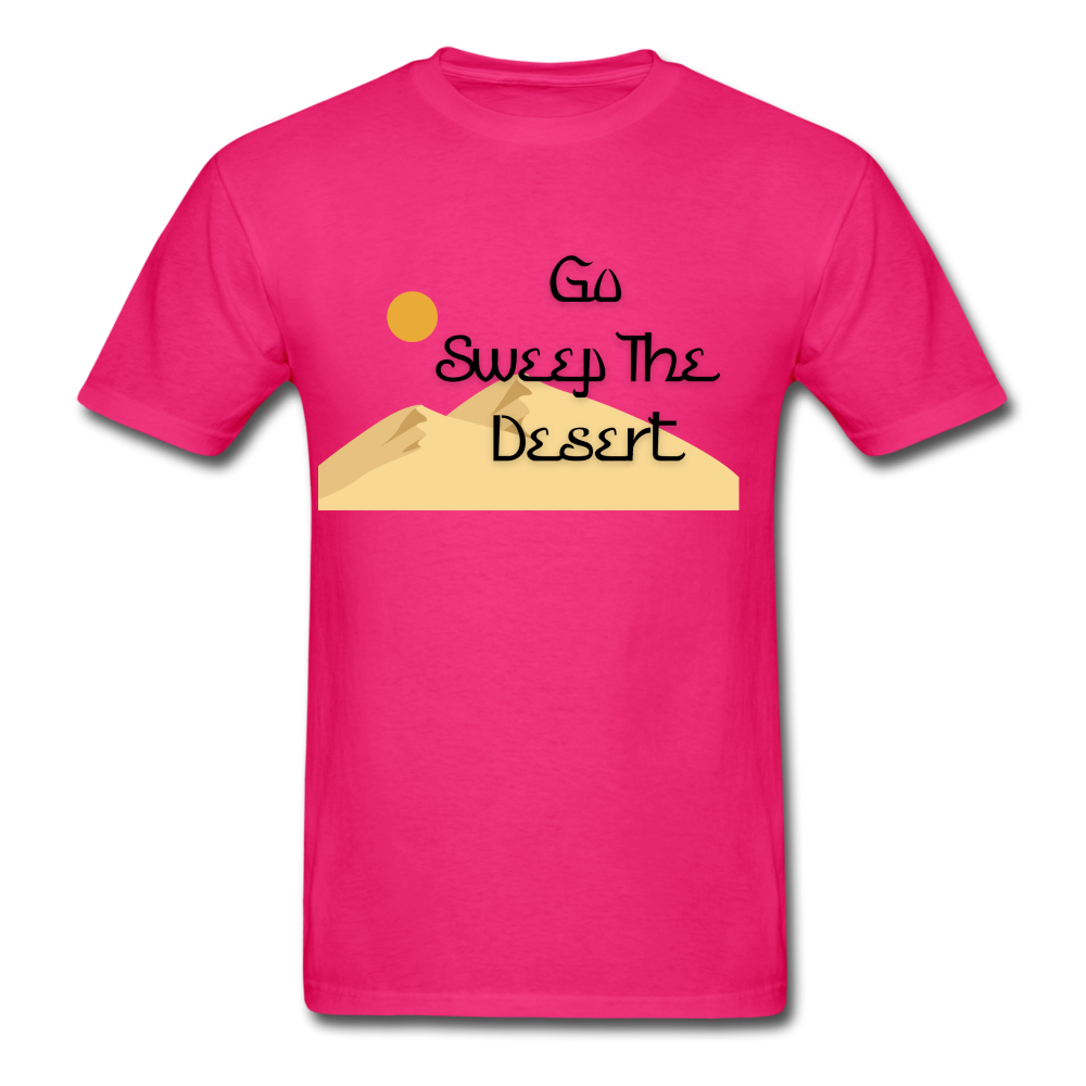 Sweep The Desert - fuchsia