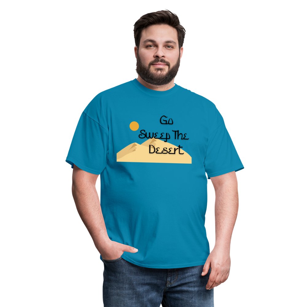 Sweep The Desert - turquoise