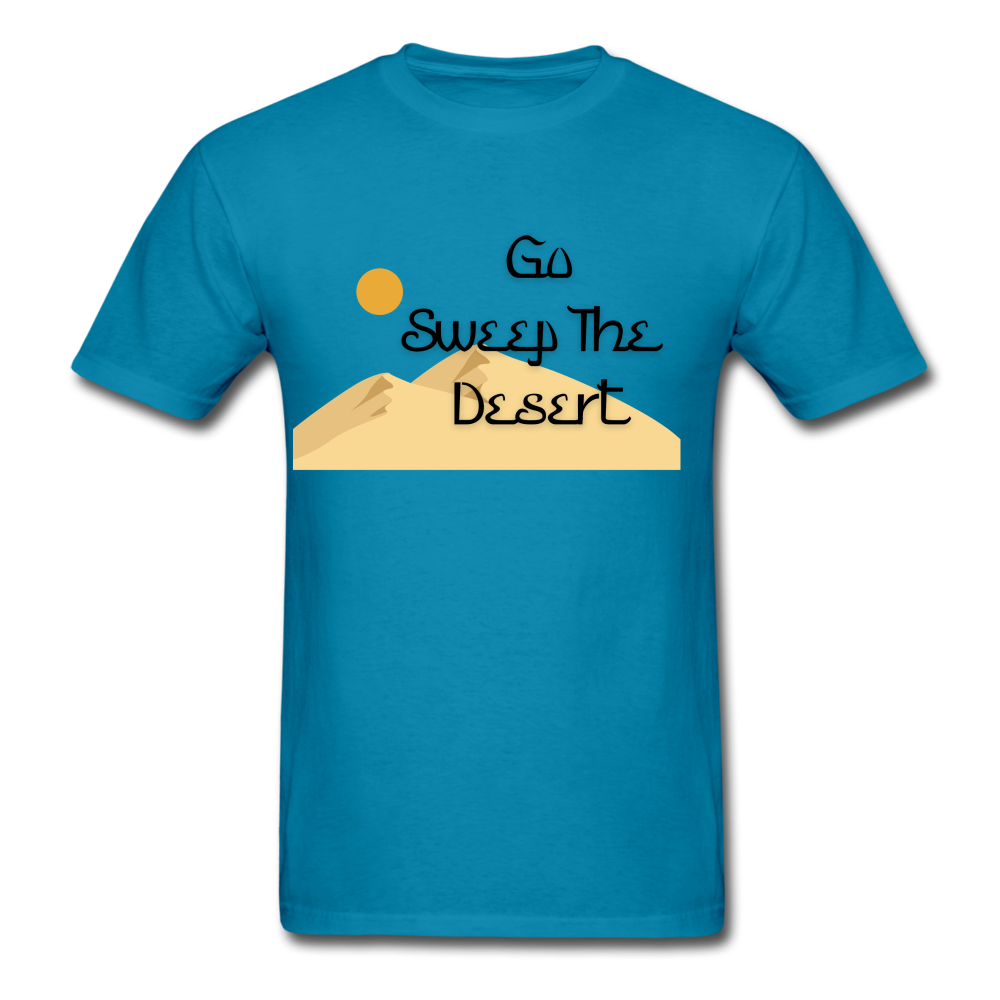 Sweep The Desert - turquoise