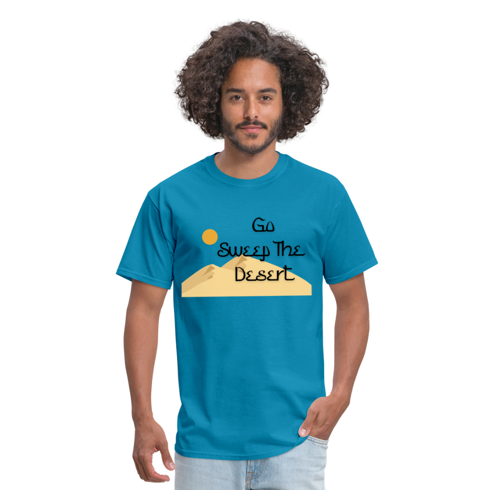 Sweep The Desert - turquoise