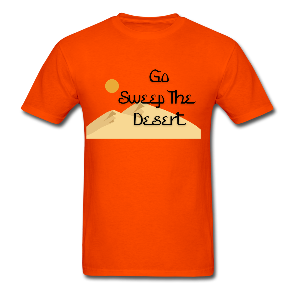 Sweep The Desert - orange