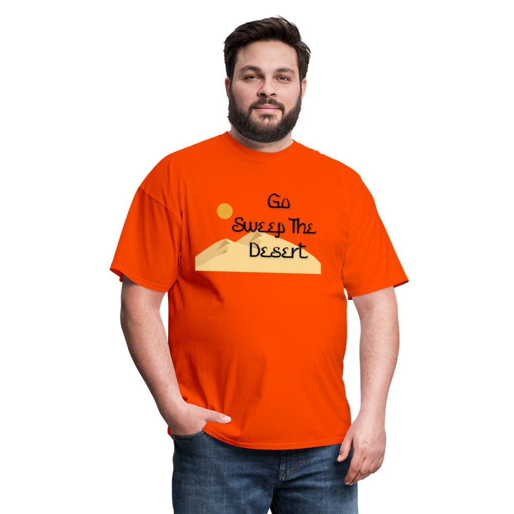 Sweep The Desert - orange