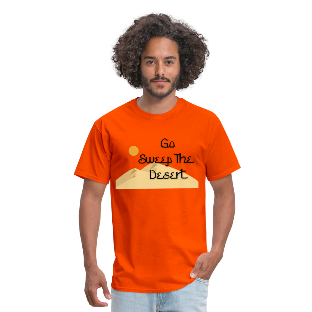 Sweep The Desert - orange