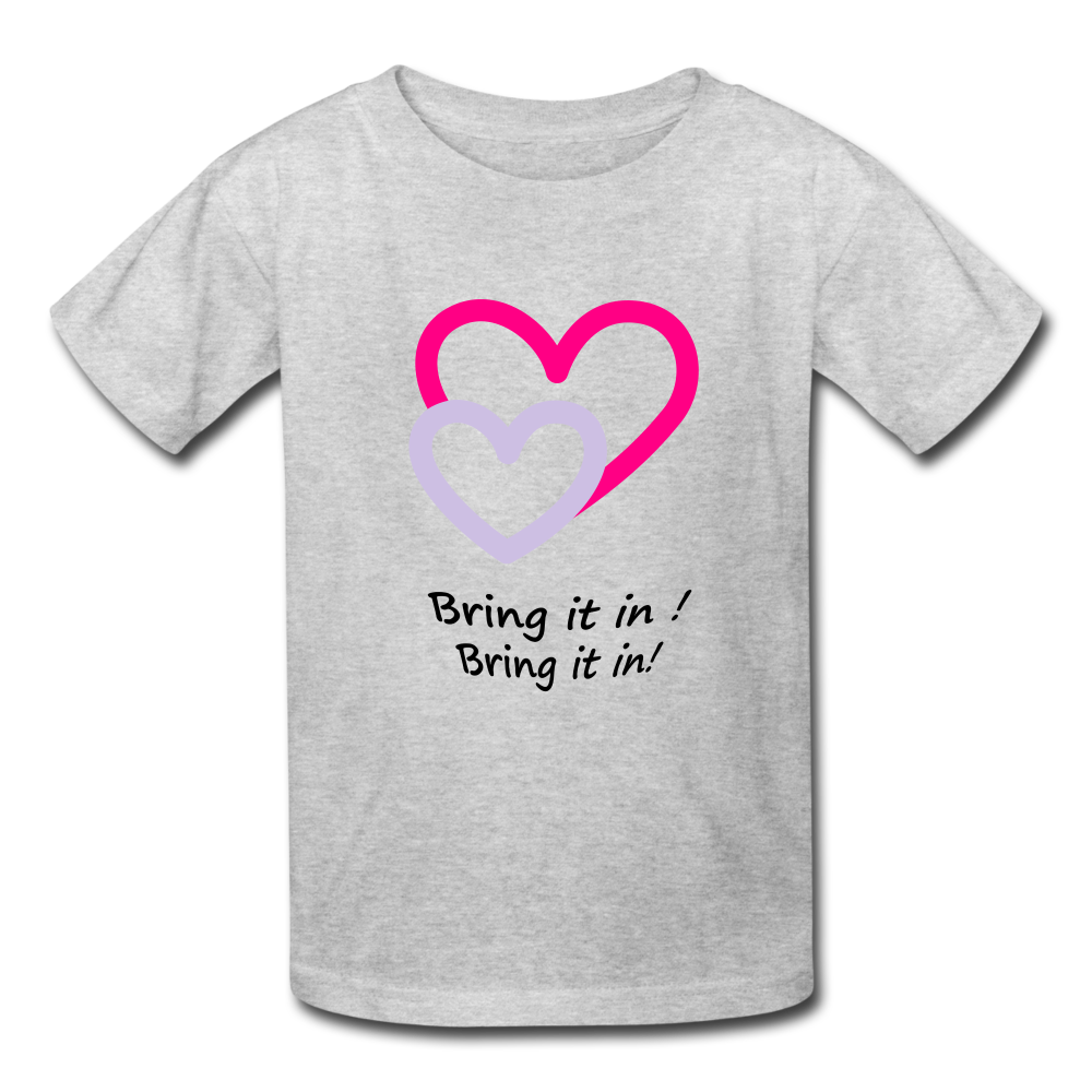 Bring it in (kids) - heather gray