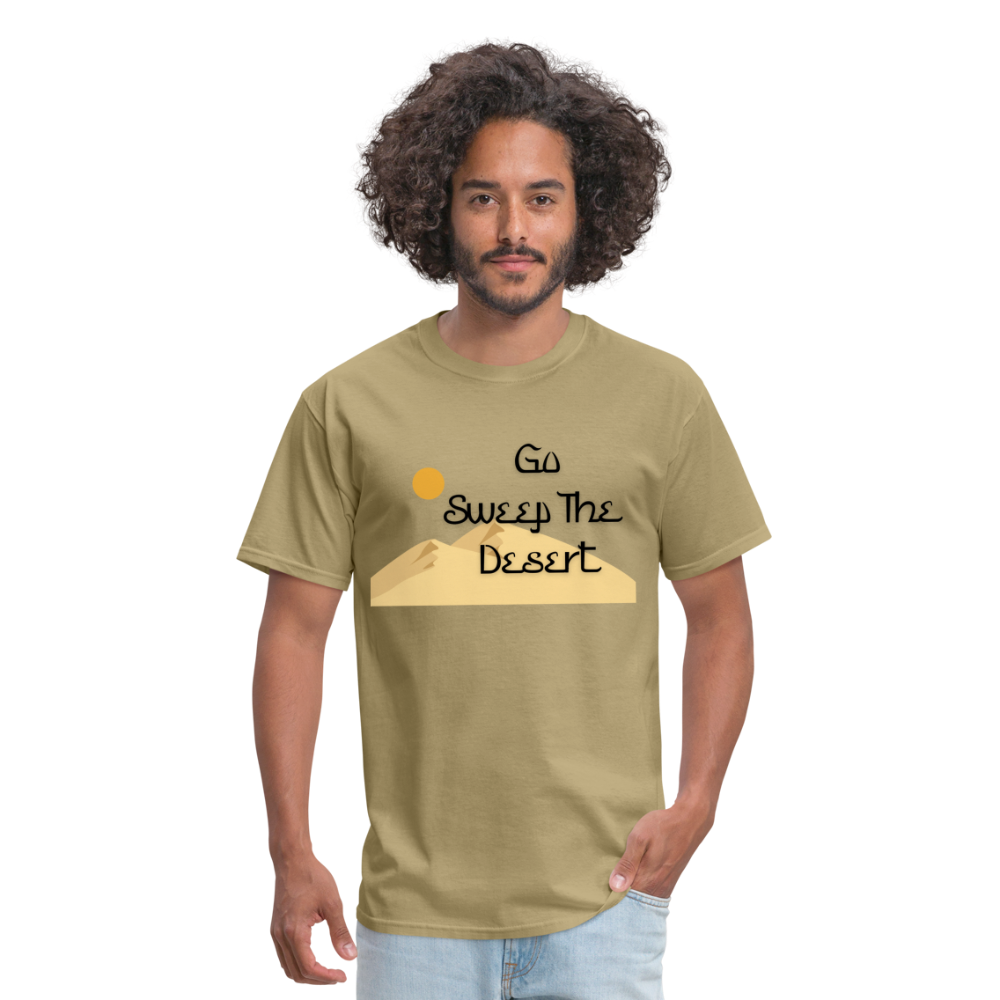 Sweep The Desert - khaki
