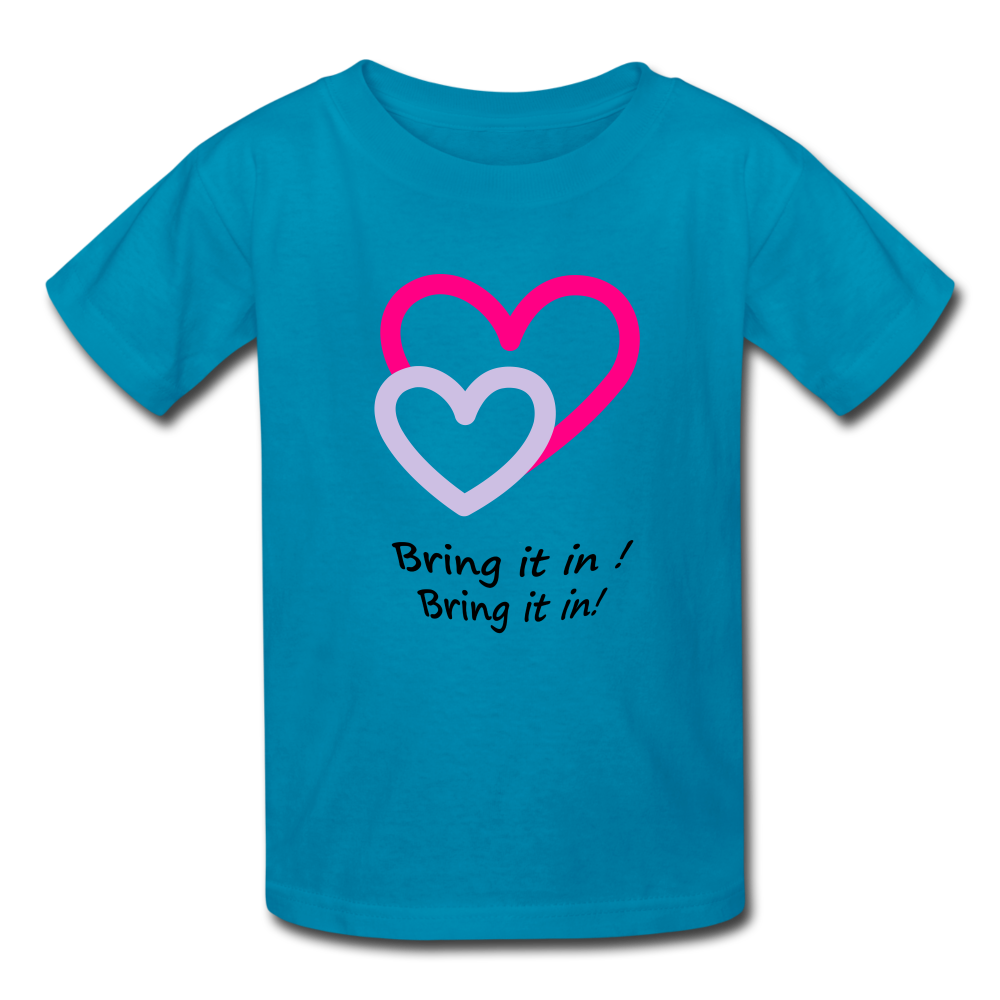 Bring it in (kids) - turquoise
